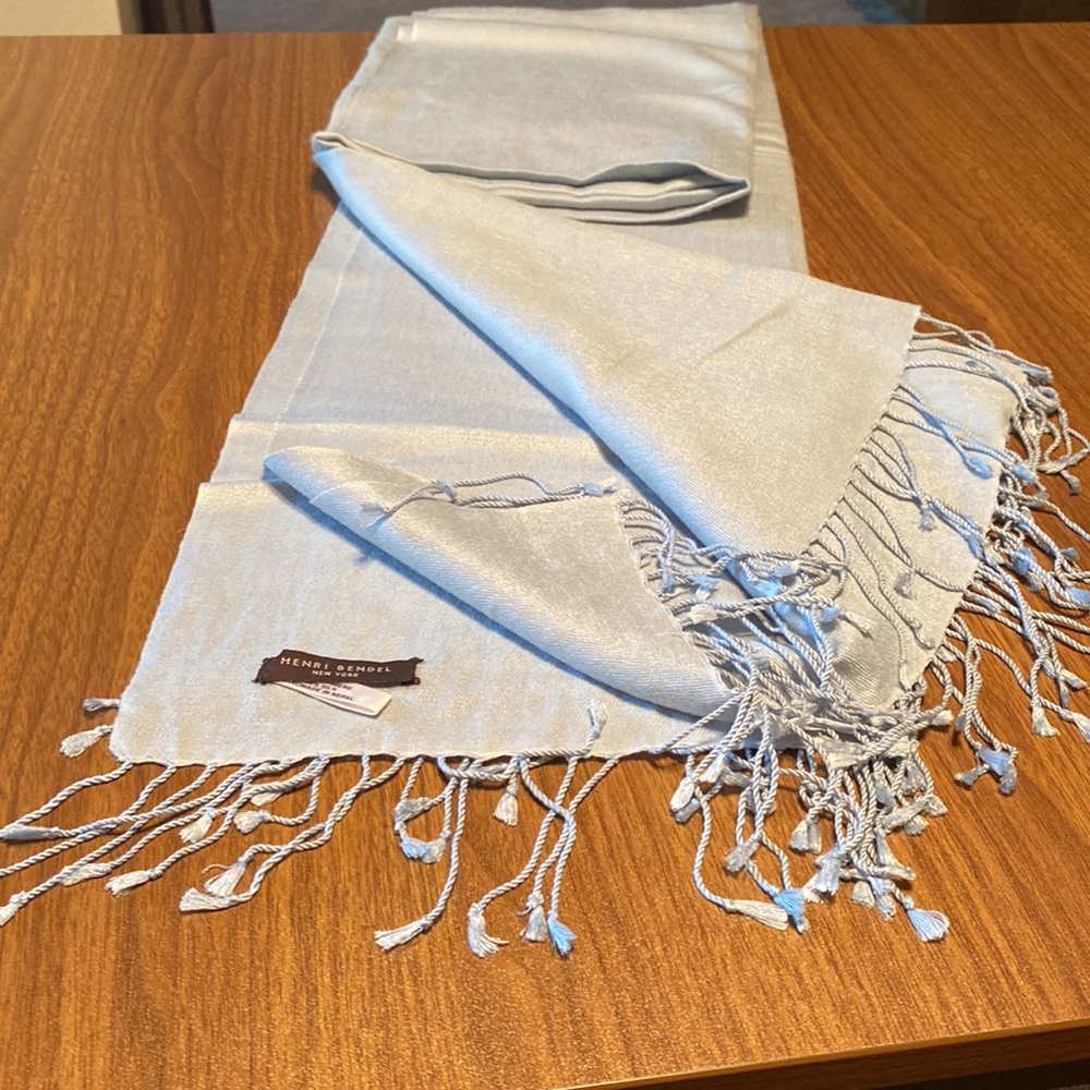 Henri Bendel Handmade Cashmere Silk Wrap